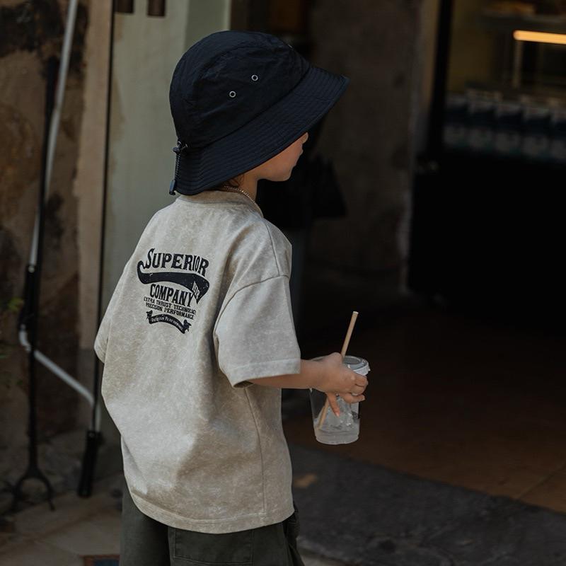 上衣｜2025 個性蠟染潮流上衣 男童上衣 男寶上衣-細節圖6