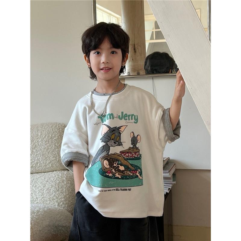 上衣｜2025 卡通人物印花上衣 男童上衣-細節圖4