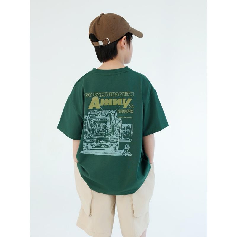 上衣｜男童寬鬆印刷上衣 部分現貨-細節圖2