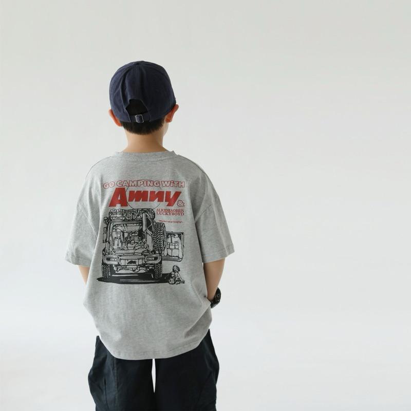 上衣｜男童寬鬆印刷上衣 部分現貨-細節圖9