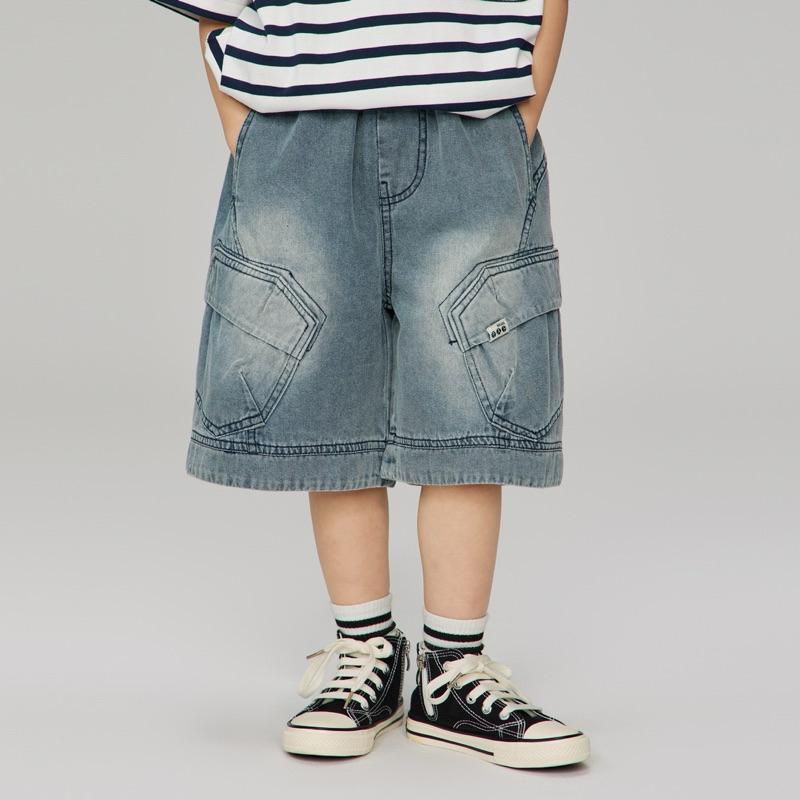 下裝｜2025 復古薄款牛仔褲 男童牛仔褲-細節圖2