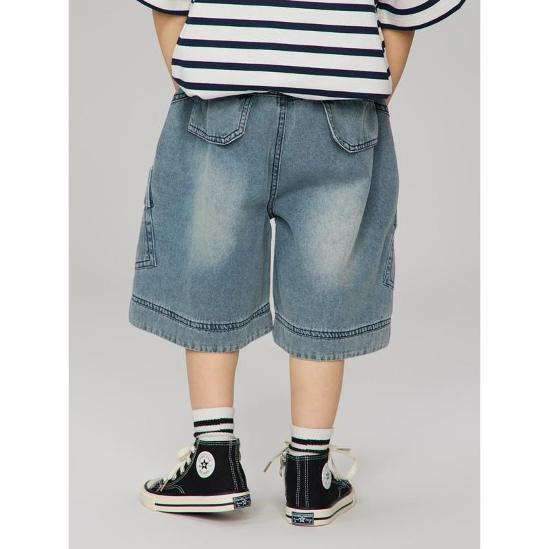 下裝｜2025 復古薄款牛仔褲 男童牛仔褲-細節圖3