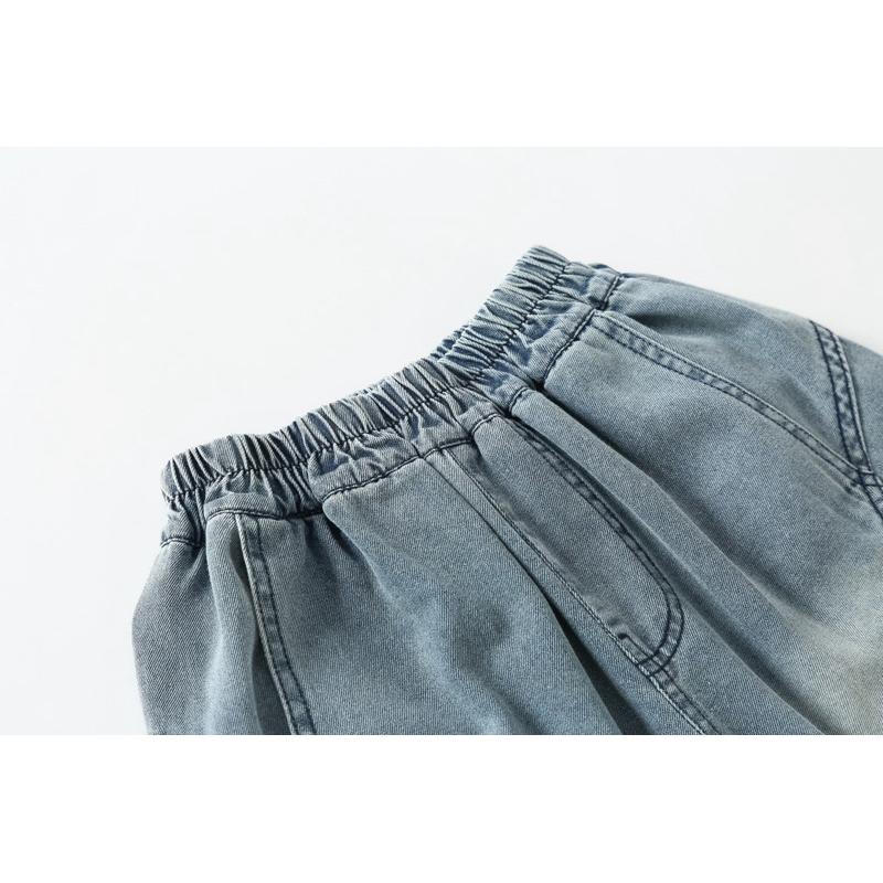 下裝｜2025 復古薄款牛仔褲 男童牛仔褲-細節圖4