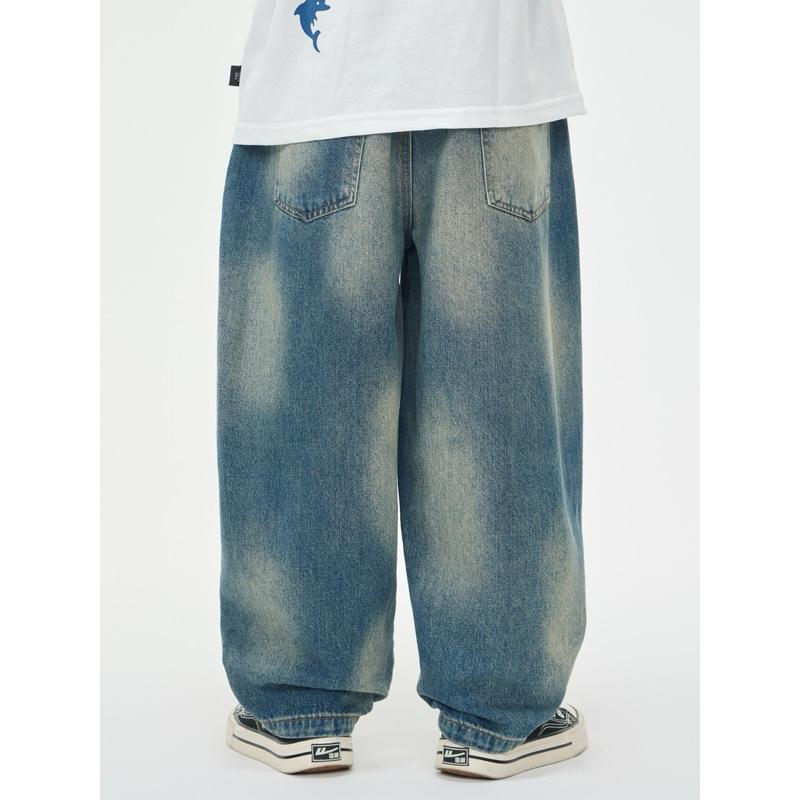 下裝｜2025 復古刷破牛仔褲 男童牛仔褲-細節圖6