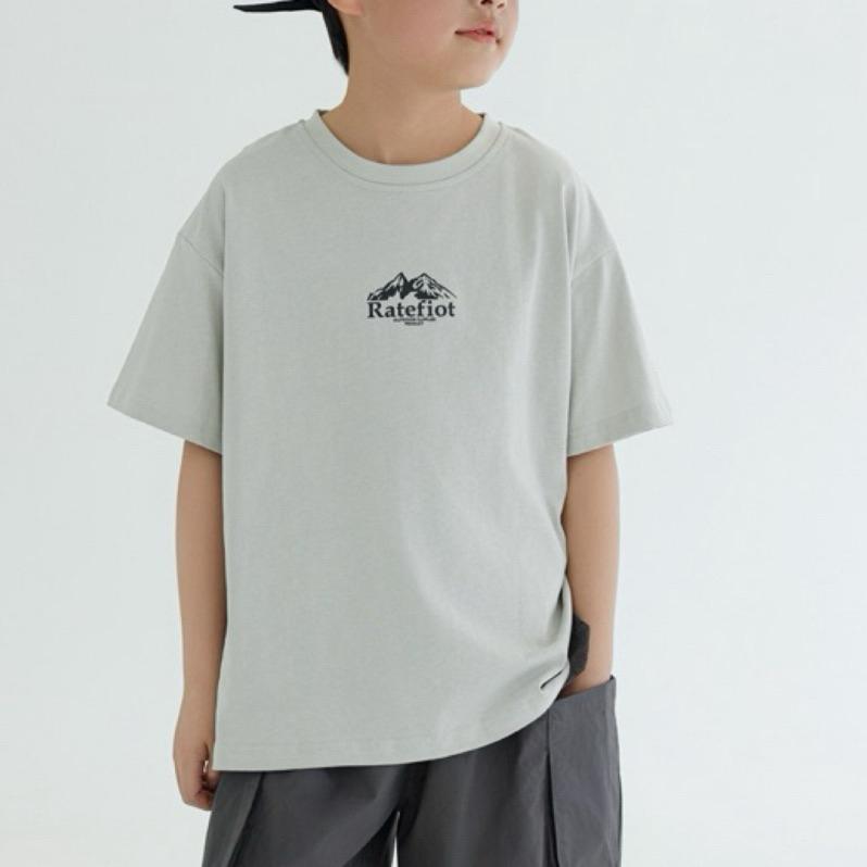 上衣｜山脈印花上衣 短袖上衣 男童上衣 男童潮流上衣-細節圖6