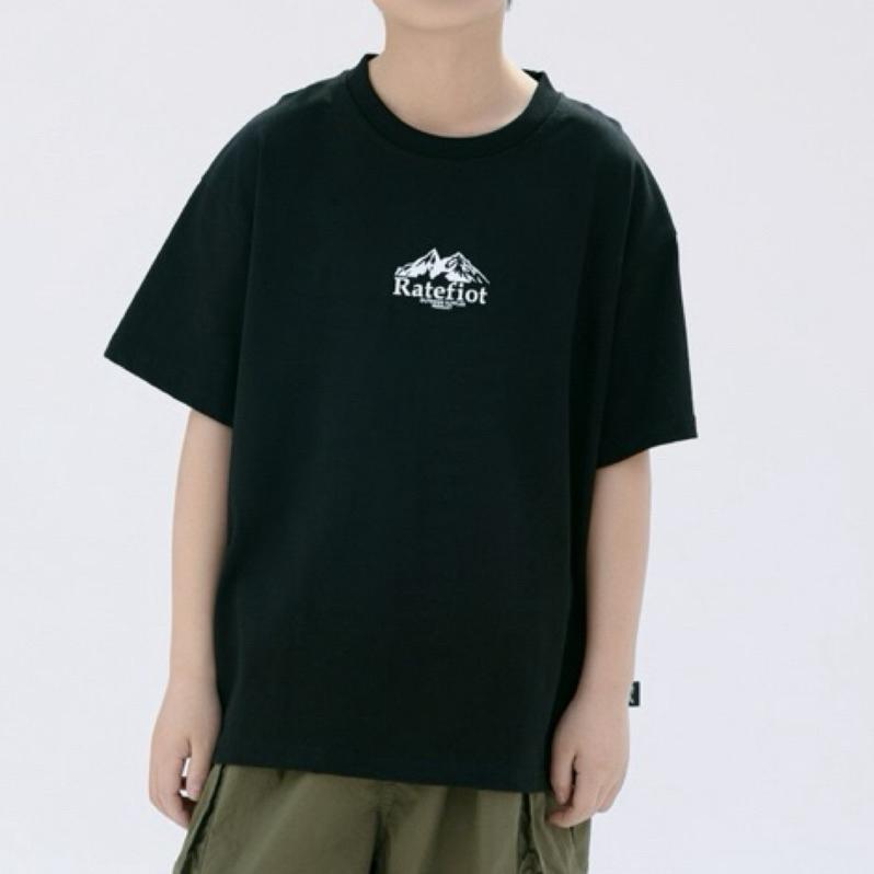 上衣｜山脈印花上衣 短袖上衣 男童上衣 男童潮流上衣-細節圖7