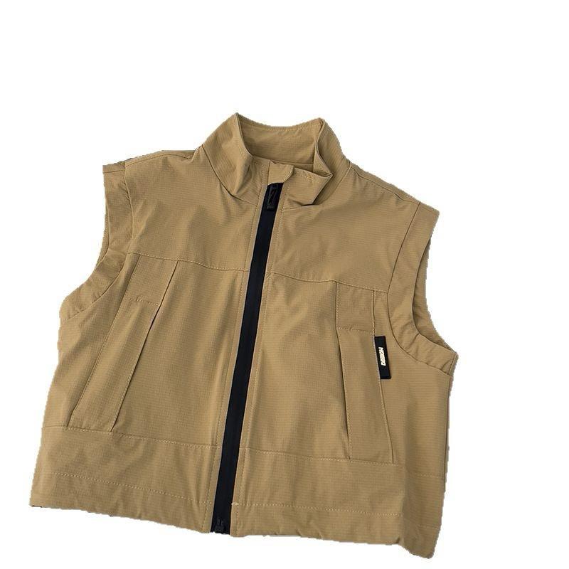 外套｜春夏 工裝馬甲背心 男童背心-細節圖4