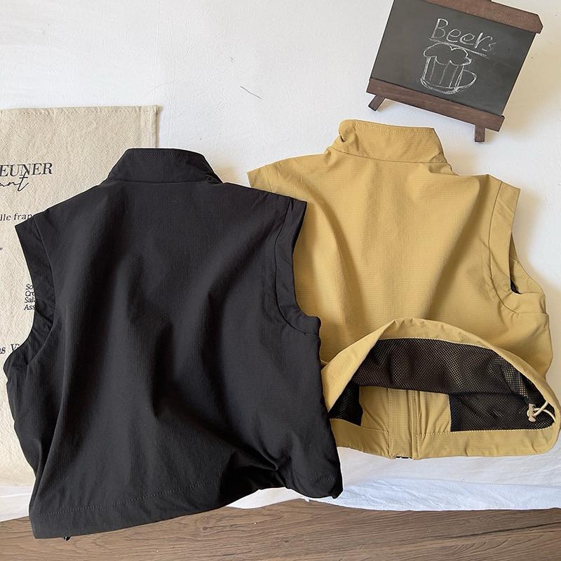 外套｜春夏 工裝馬甲背心 男童背心-細節圖6