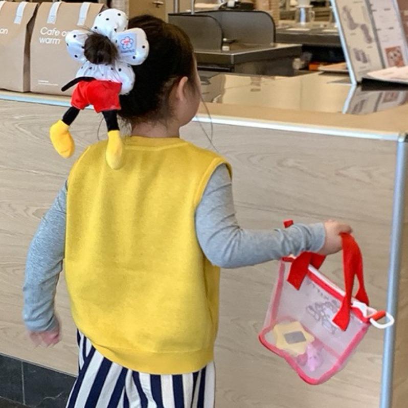 配件｜ Kitty 透明 手提 肩背 兩用包 幼兒包包 夏天包 沙灘包-細節圖7