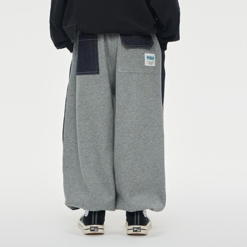 下裝｜2025 春季拼接縮口褲 男童褲子-細節圖3