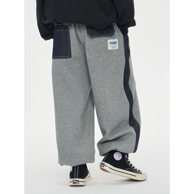 下裝｜2025 春季拼接縮口褲 男童褲子-細節圖4