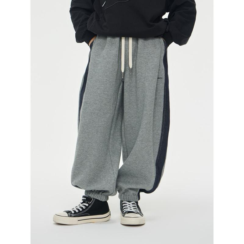 下裝｜2025 春季拼接縮口褲 男童褲子-細節圖5