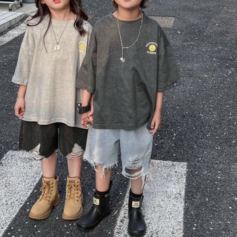 上衣｜2025 笑臉半袖上衣 男童上衣-細節圖4