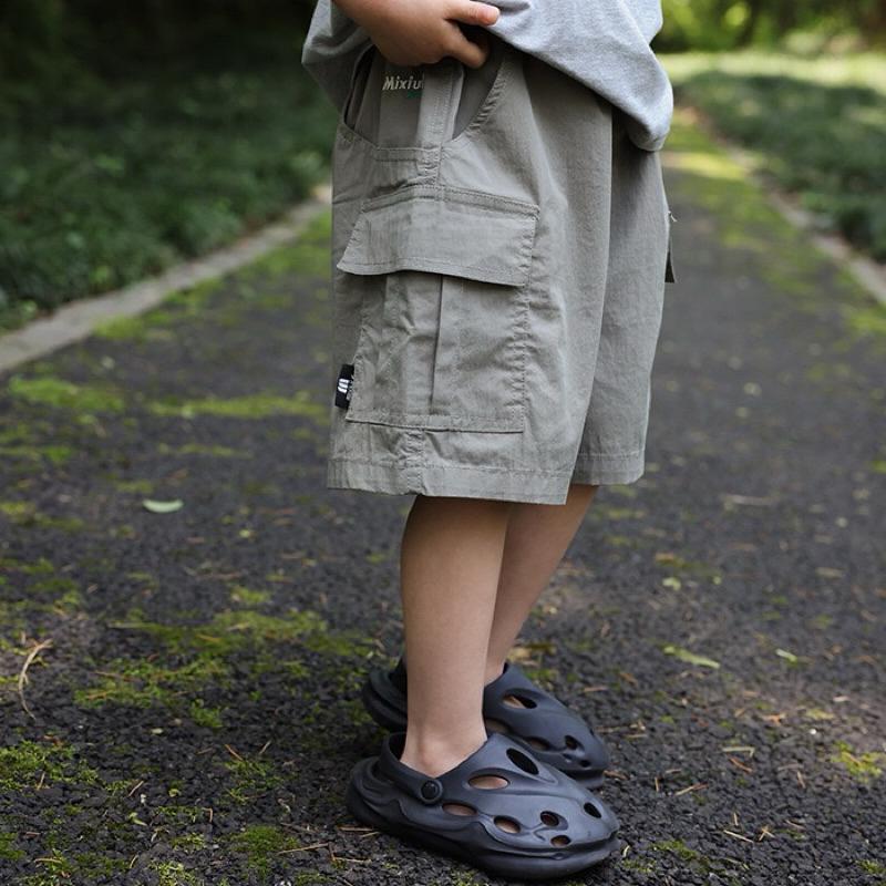 下裝｜夏季經典工裝短褲 男童褲子 男童短褲-細節圖4