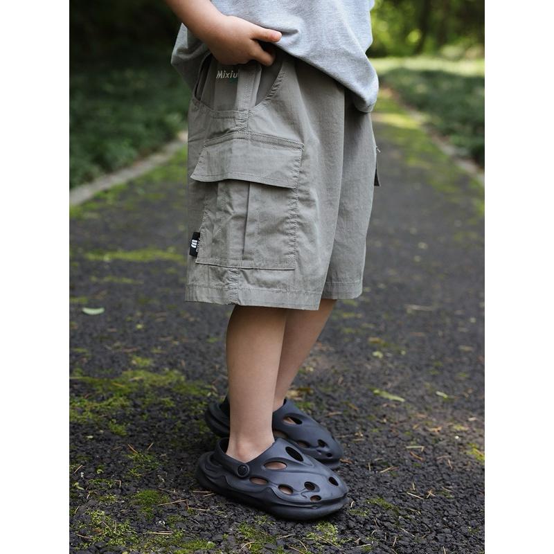 下裝｜夏季經典工裝短褲 男童褲子 男童短褲-細節圖5
