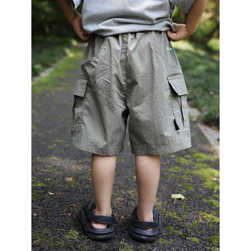 下裝｜夏季經典工裝短褲 男童褲子 男童短褲-細節圖6