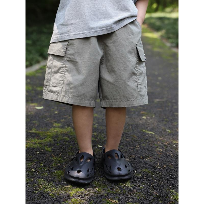 下裝｜夏季經典工裝短褲 男童褲子 男童短褲-細節圖7