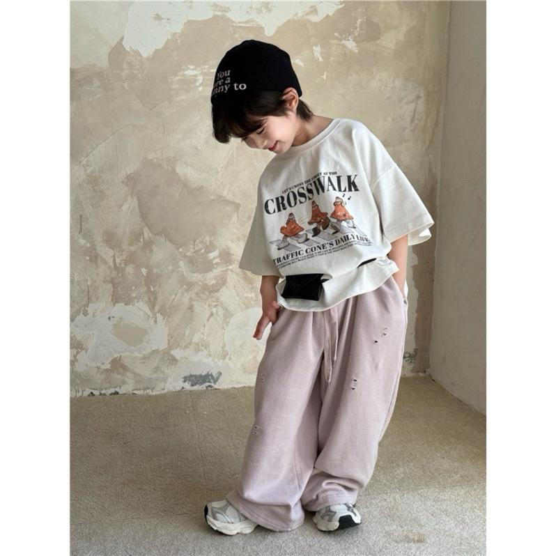 上衣｜2025 三角錐卡通印花寬鬆上衣 男童上衣-細節圖6