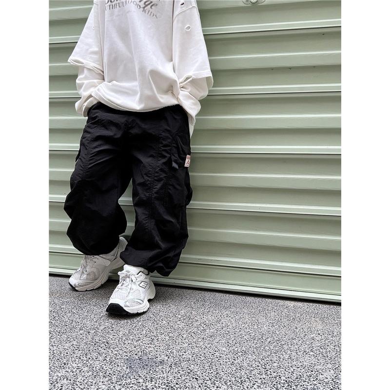 下裝｜2025 工裝機能縮口登山褲 男童登山褲-細節圖2