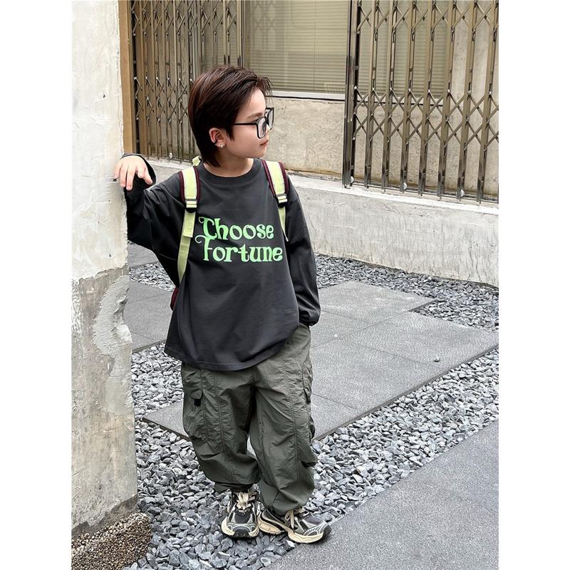 下裝｜2025 工裝機能縮口登山褲 男童登山褲-細節圖6