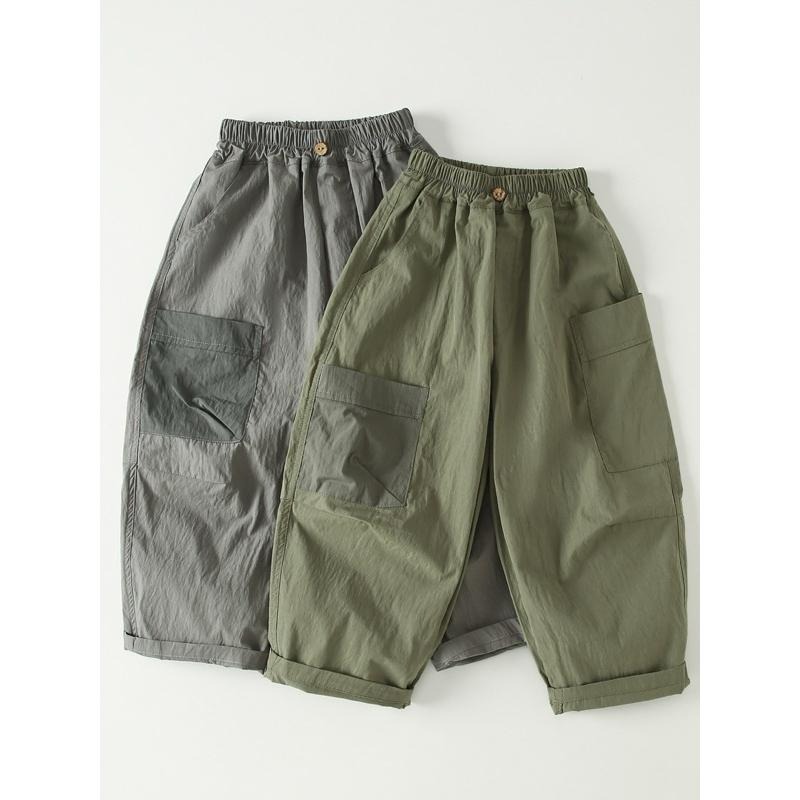 下裝｜夏季薄款速乾工裝防蚊褲 男童褲子-細節圖5