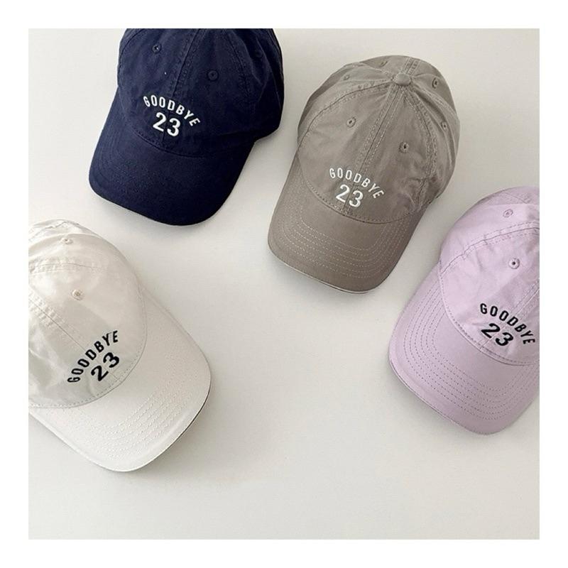 配件｜goodbye刺繡棒球帽 幼兒棒球帽-細節圖2