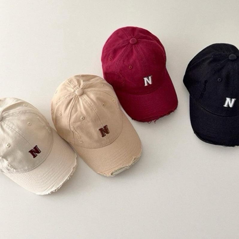 配件｜N字刺繡棒球帽 幼兒棒球帽 兒童棒球帽-細節圖3