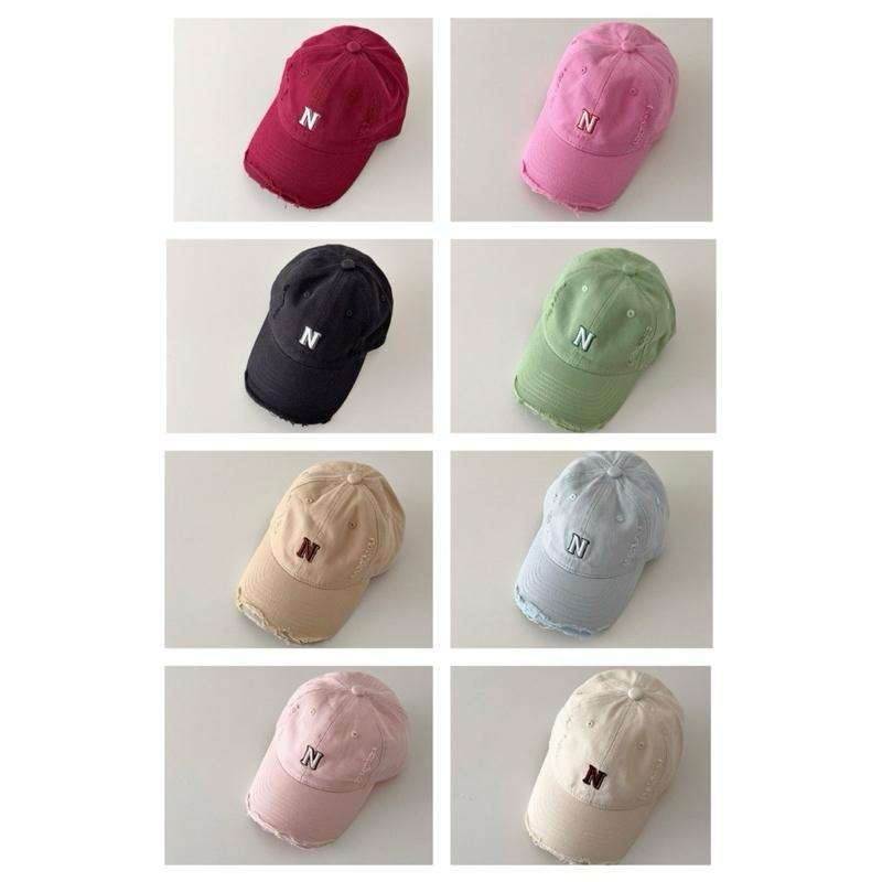 配件｜N字刺繡棒球帽 幼兒棒球帽 兒童棒球帽-細節圖4