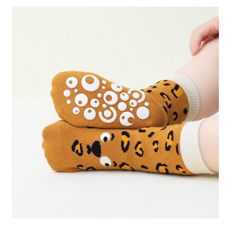 配件｜動物紋路幼兒止滑襪 襪子 兒童襪-細節圖6