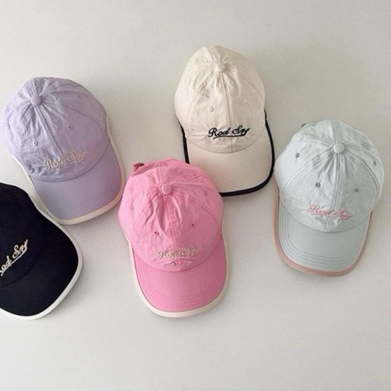 配件｜夏季薄款英文刺繡棒球帽 幼兒棒球帽-細節圖2