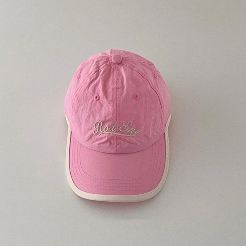 配件｜夏季薄款英文刺繡棒球帽 幼兒棒球帽-細節圖4