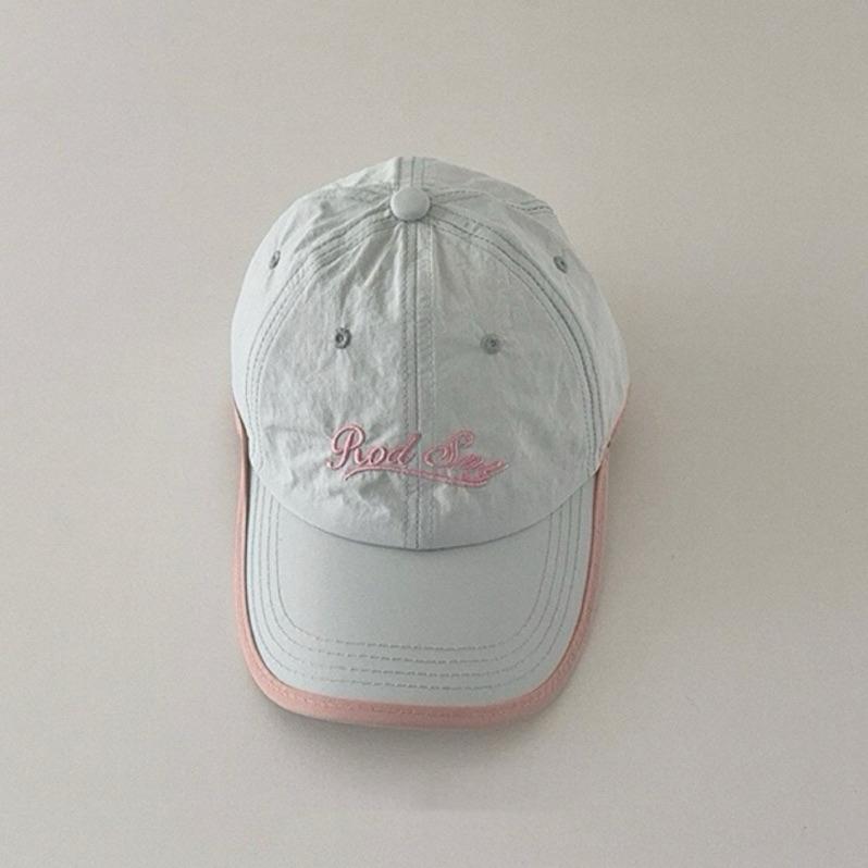 配件｜夏季薄款英文刺繡棒球帽 幼兒棒球帽-細節圖8