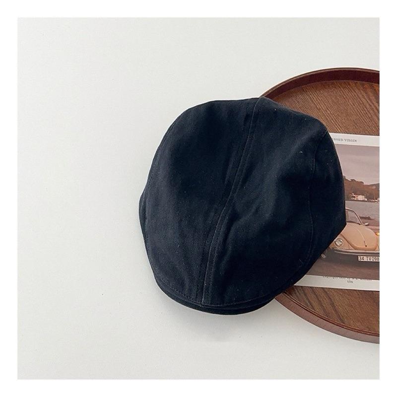 配件｜純色復古鴨舌帽 兒童鴨舌帽-細節圖3