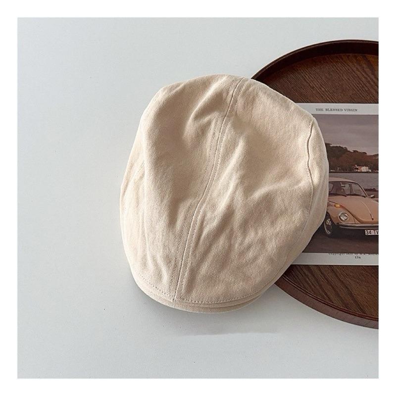 配件｜純色復古鴨舌帽 兒童鴨舌帽-細節圖4