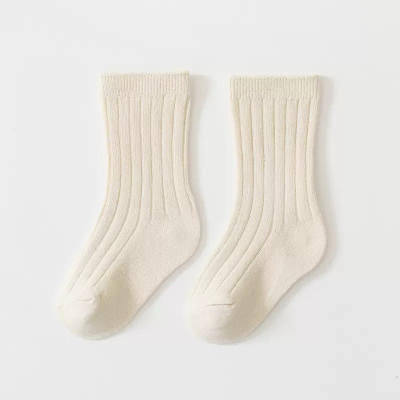 配件｜素色中統襪 嬰幼兒襪子 素色襪-細節圖4