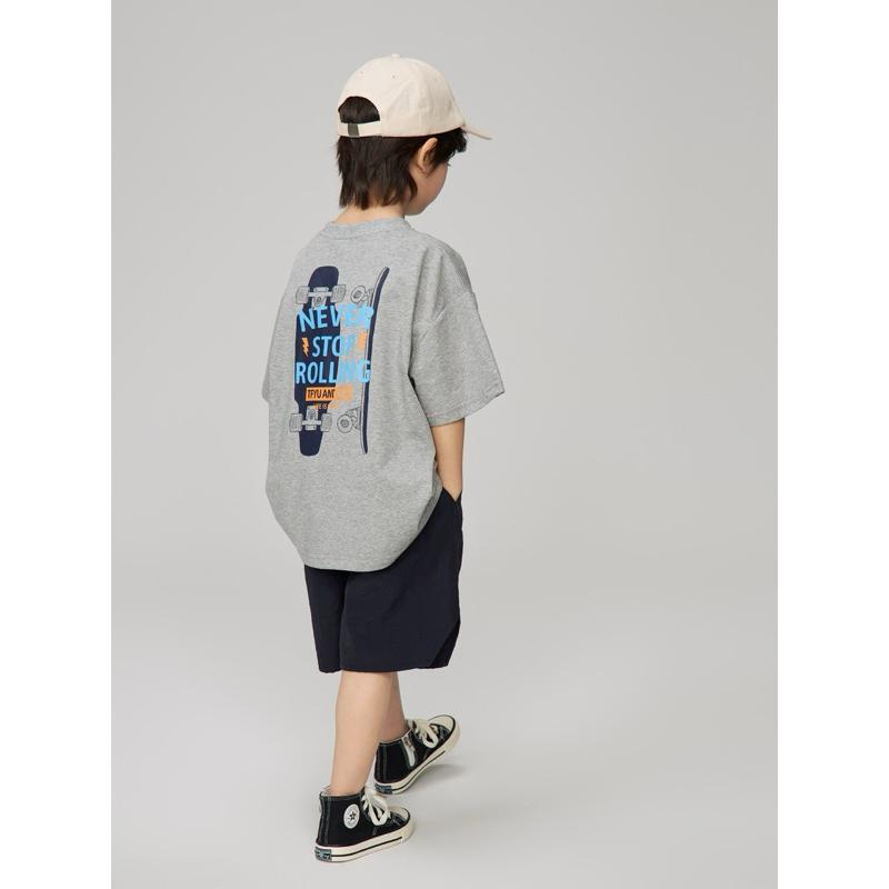 上衣｜2025夏季滑板印花上衣 男童上衣-細節圖3