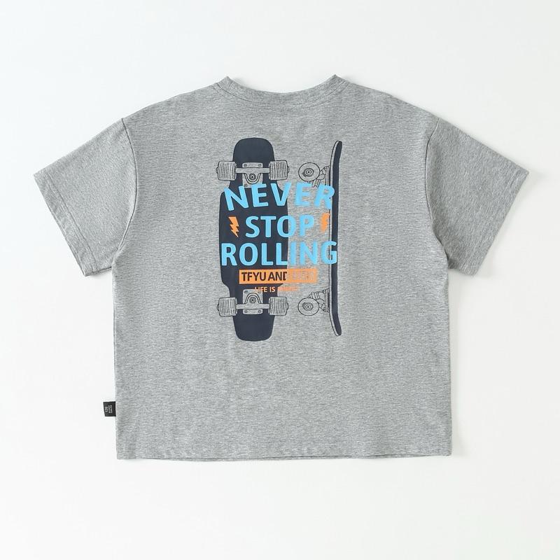 上衣｜2025夏季滑板印花上衣 男童上衣-細節圖9