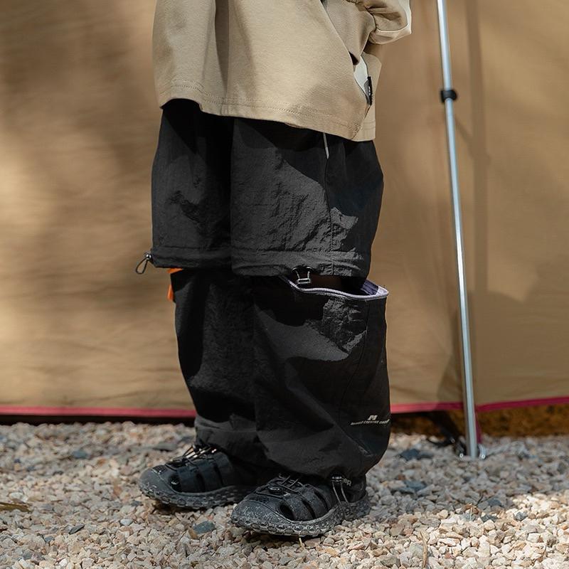 下裝｜春夏防撥水可拆兩穿式露營褲 男童露營褲-細節圖2