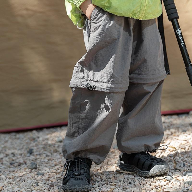 下裝｜春夏防撥水可拆兩穿式露營褲 男童露營褲-細節圖4