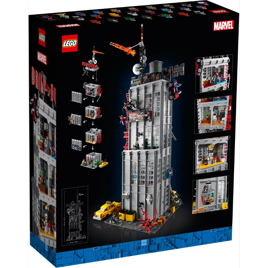 LEGO 76178 號角日報大樓 蜘蛛人 Marvel Spider-Man Daily Bugle-細節圖2