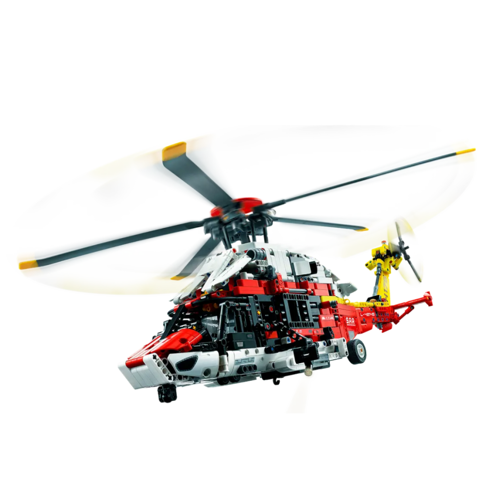 LEGO 42145 救援直升機 Airbus H175 Rescue Helicopter-細節圖6