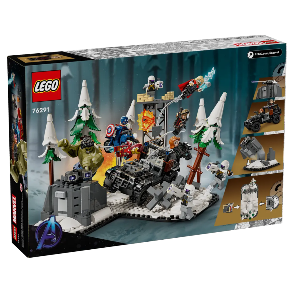 LEGO 76291  復仇者聯盟集結:奧創紀元-細節圖2