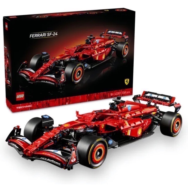 LEGO 42207 法拉利 SF-24 F1 Car-細節圖2