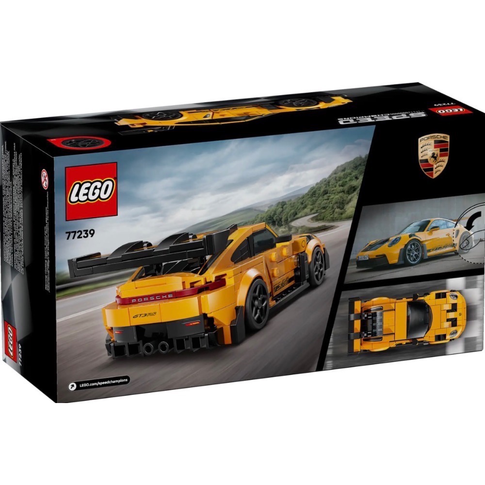 LEGO 77239 Porsche 911 GT3 RS 超級跑車-細節圖2
