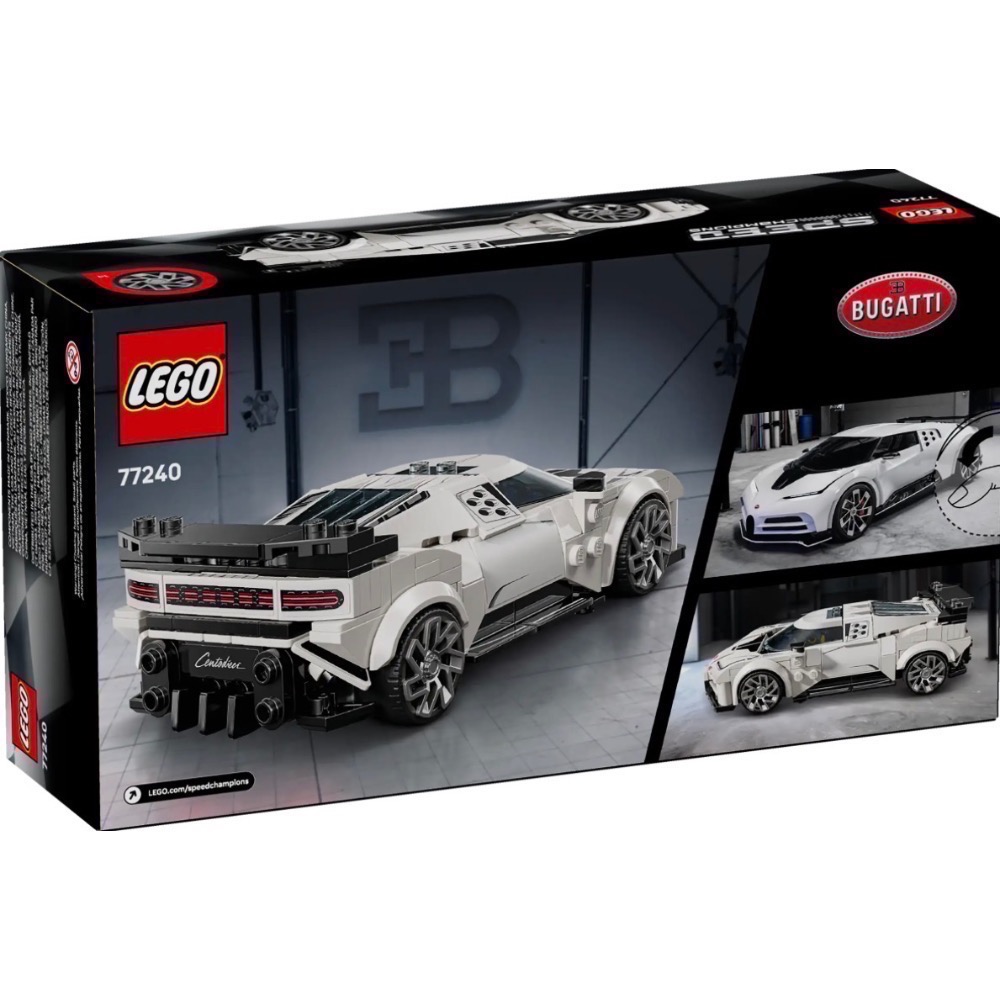LEGO 77240 Bugatti Centodieci 極致超跑-細節圖2