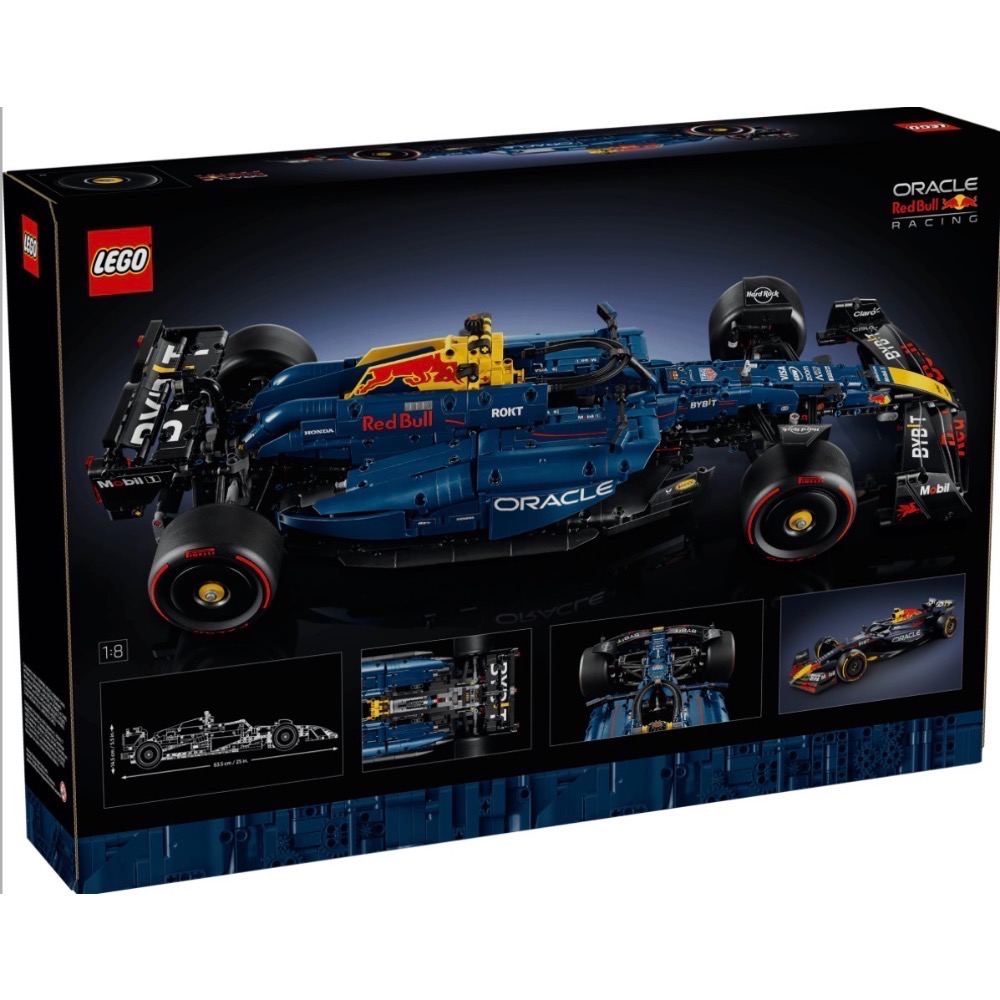 LEGO 42206  紅牛RB20  F1賽車🏎️-細節圖2