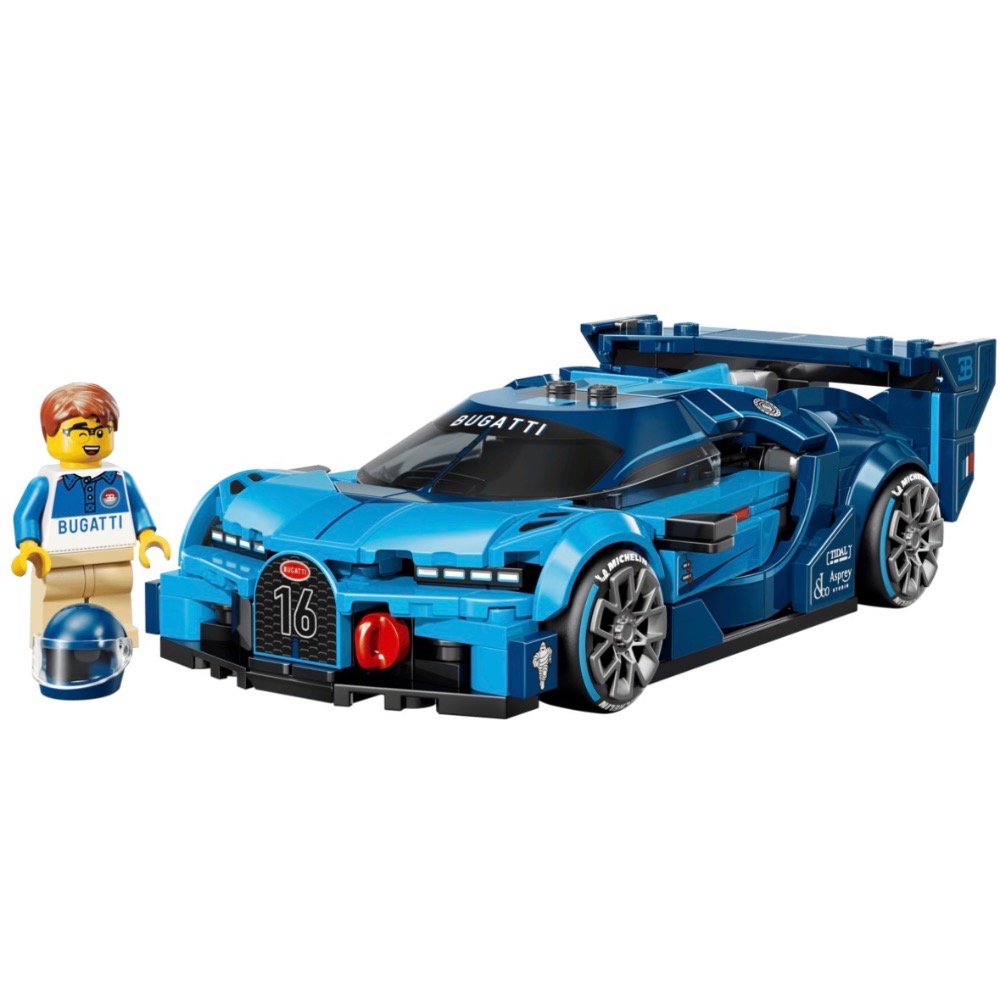 LEGO 77253 Bugatti Vision GT 極致跑車-細節圖3