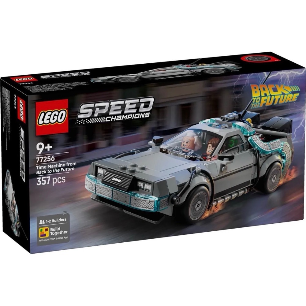 LEGO 77256 回到未來時光機 Speed Champions-細節圖2