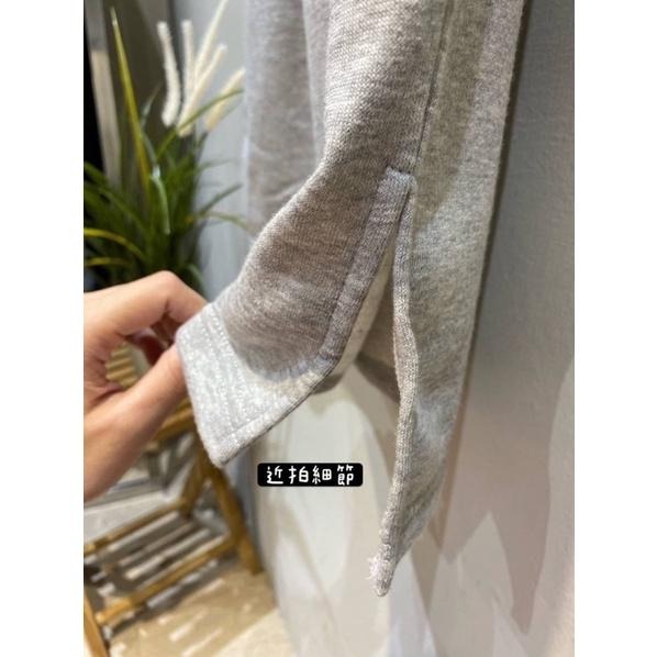 Hey, look here ✔️現貨 正韓國🇰🇷 休閒百搭雙口袋側開叉鬆緊包臀窄裙/長裙/棉裙 黑/淺灰-細節圖8