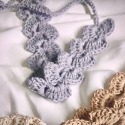 日本棉麻 純手工髮帶 小眾復古髮帶🧶貝殼髮帶 日本棉線 手工編 頭帶 文青 百搭-規格圖7